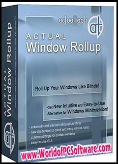 Actual Window Rollup v8.15.1 PC Software