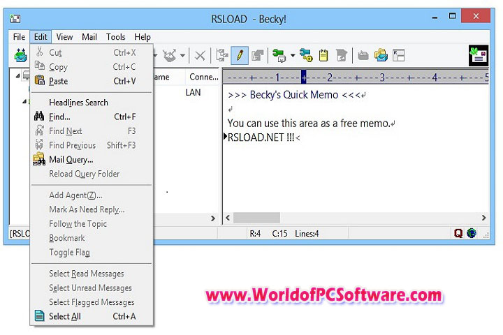 Becky Internet Mail 2.80.08 Free Download With Patch