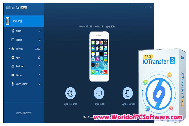 IOTransfer Pro 4.3.1.1562 Free Download  With Patch