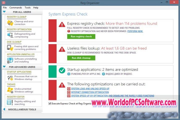 Reg Organizer 8.82 Free Download With Patch