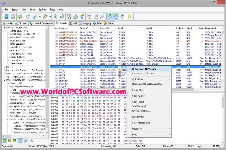 TamoSoft CommView 7.0 Build 788 Free Download With Keygen