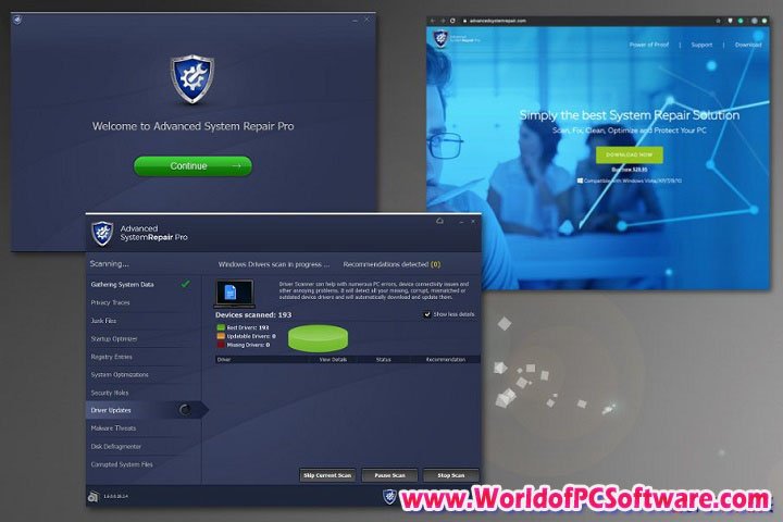 Advanced System Repair Pro v1.9.9.3 Free Download With Keygen