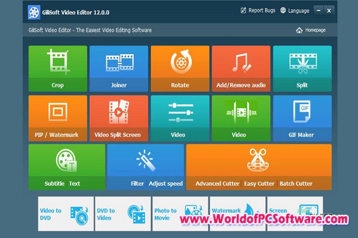 GiliSoft Video Editor 15.7 Free Download With Keygen