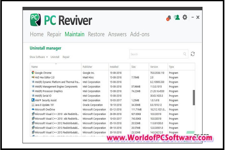 PC Reviver 3.16.0.54 x64 Free Download With Keygen