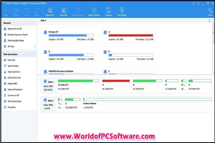 AOMEI Partition Assistant 9.6.1 Multilingual PC Software with crack