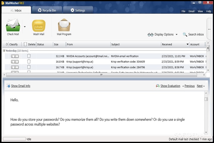 Firetrust MailWasher Pro v7.12.68 Free Download With Keygen