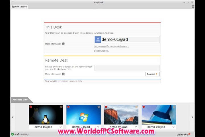 AnyDesk v7.1.7 PC Software with crack, patch and keygen