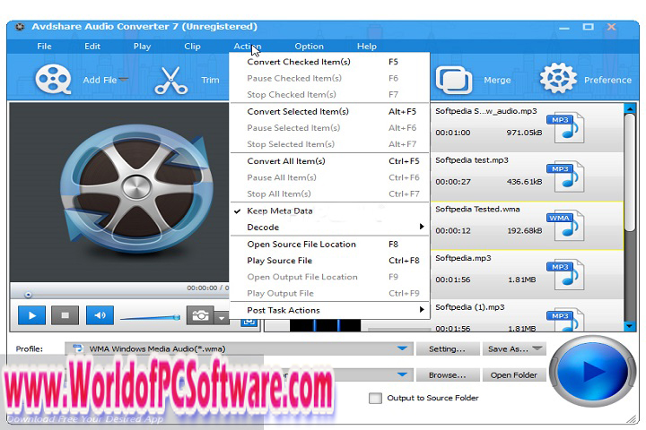Avdshare Audio Converter 7.5.0.8427 Free Download