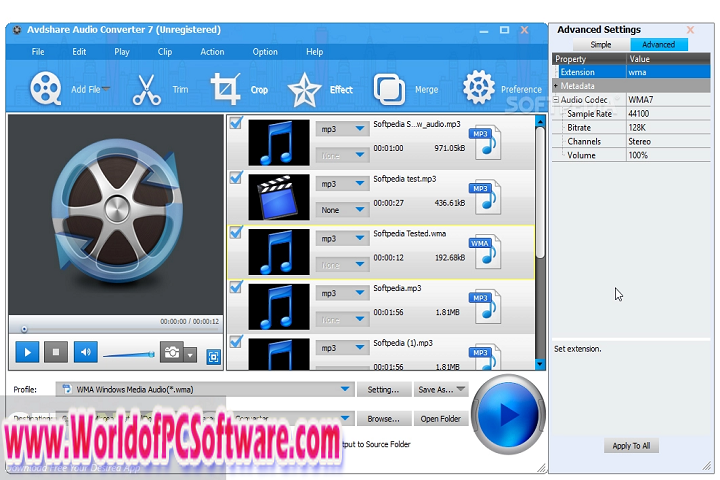Avdshare Audio Converter 7.5.0.8427 Free Download