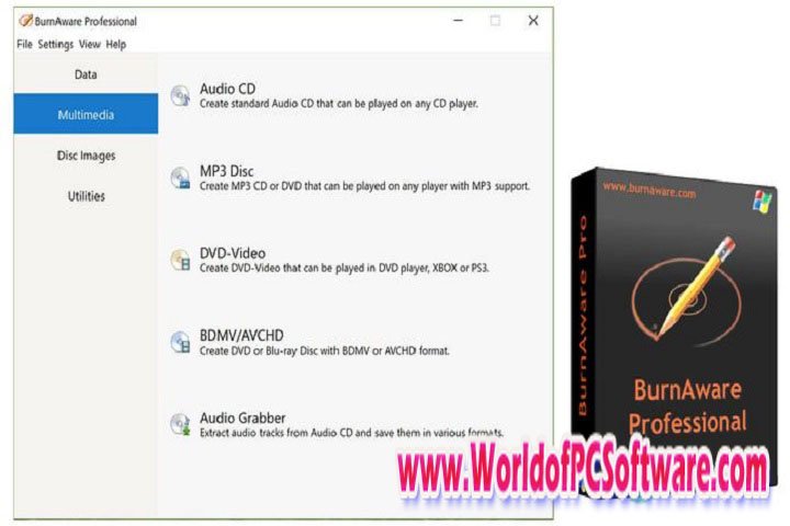 BurnAware Professional v16.2 Free Download