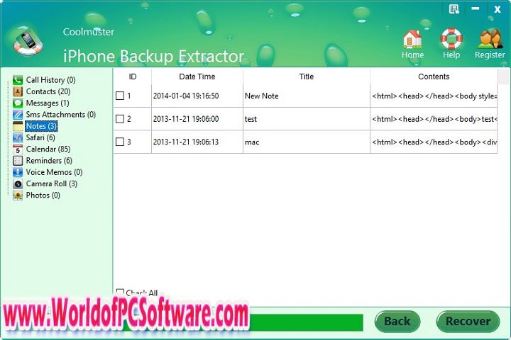 Coolmuster iPhone Backup Extractor 3.1.5 Free Download