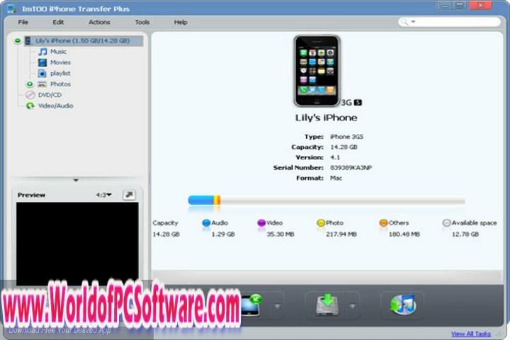 ImTOO iPhone Transfer Plus v5.7.40 Free Download