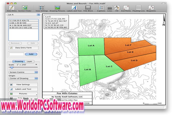 Metes and Bounds Pro v6.0.2 Free Download
