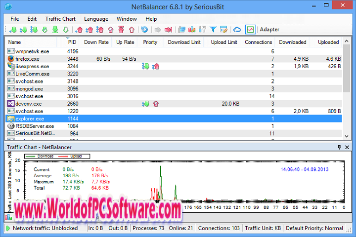 SeriousBit NetBalancer 11.0.5.3320 Free Download