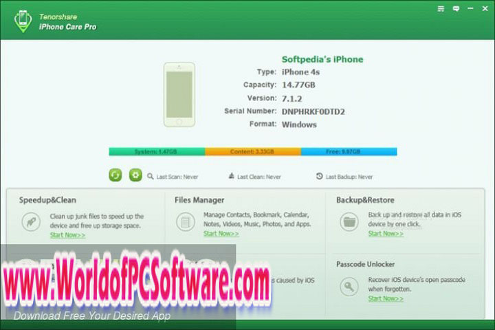 Tenorshare iCareFone v8.6.5.14 Free Download