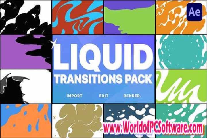 VideoHive Liquid Transitions 43311285 Free Download
