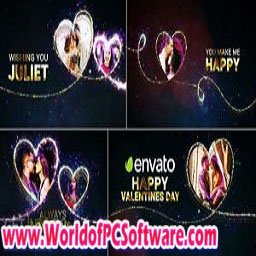 VideoHive Valentine Greetings Happy Valentines Day 43057929 Free Download