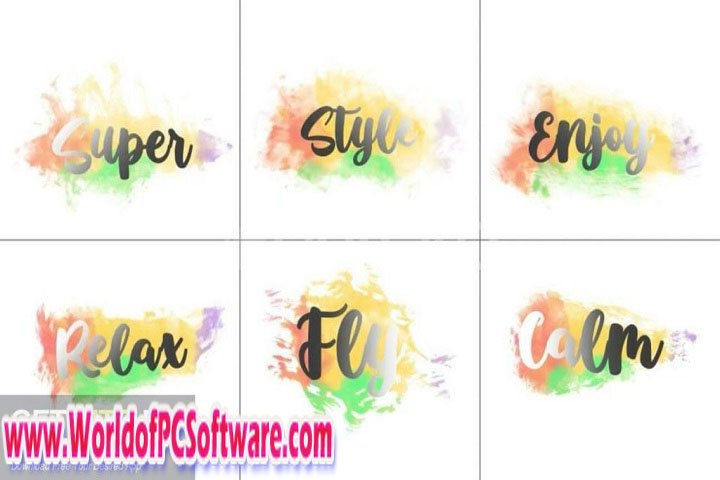 VideoHive Water Colour Titles 43491886 Free Download