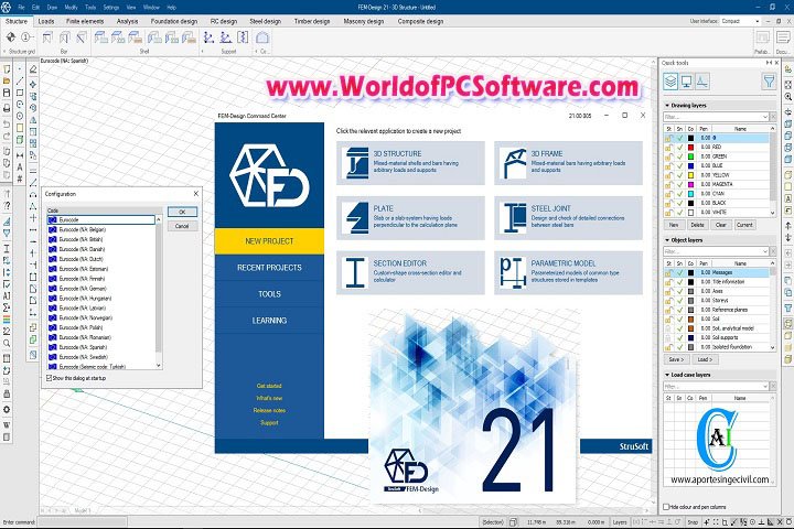 StruSoft FEM Design Suite 22.00.005 PC Software with keygen