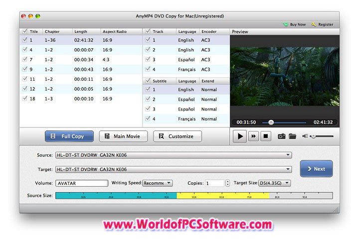 AnyMP4 DVD Copy 3.1.70 PC Software with crack