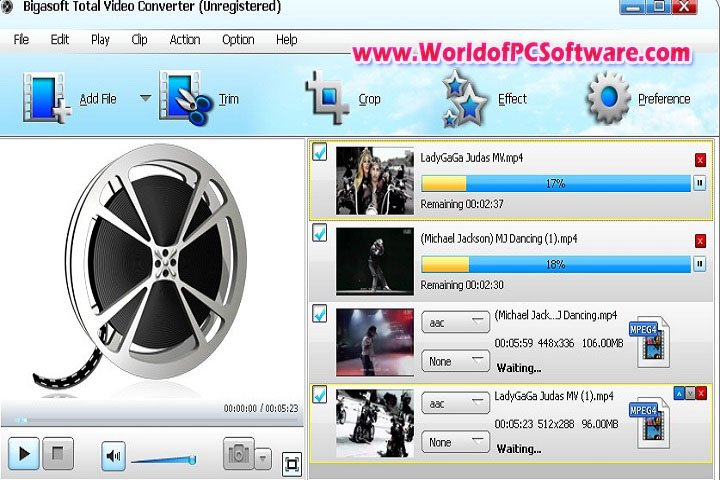 Bigasoft WTV Converter 5.7.0.8427 PC Software with patch