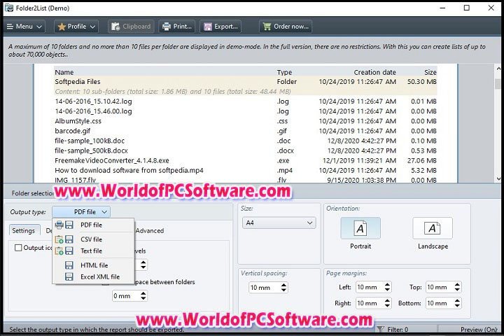 Folder2List 3.26.2 PC Software with crack