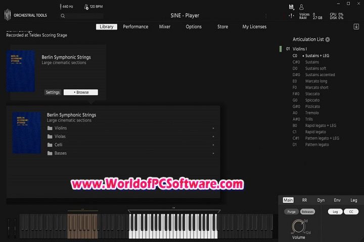 Orchestral Tools Berlin Strings SFX v1.1 PC Software with patch