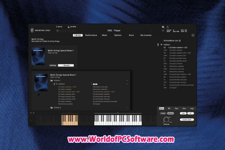 Orchestral Tools Berlin Strings SFX v1.1 PC Software with keygen