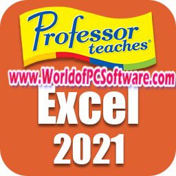 Professor Teaches Excel 2021 v1.0 PC Software