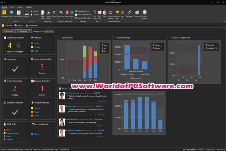 Vinitysoft Vehicle Fleet Manager 2022.2.11.0 PC Software with crack