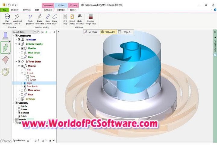 CFTurbo 2021 R2.2.72 PC Software with patch